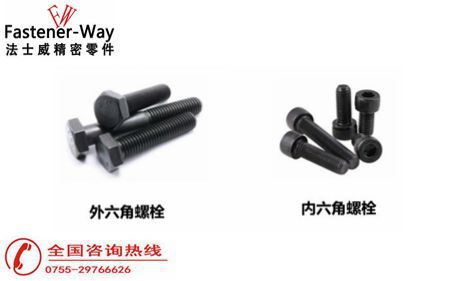 外六角螺栓和內六角螺栓有什么不同之處？-法士威